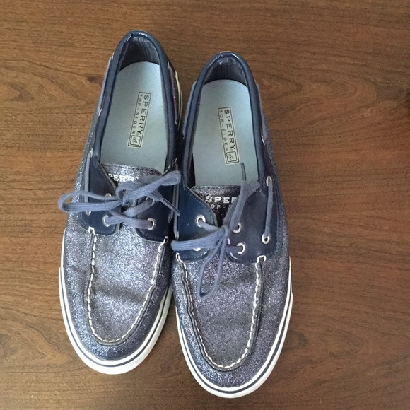 Sperrys - navy glitter - Picture 2 of 3